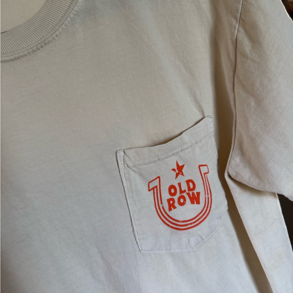 Men’s Old Row Cream T-Shirt